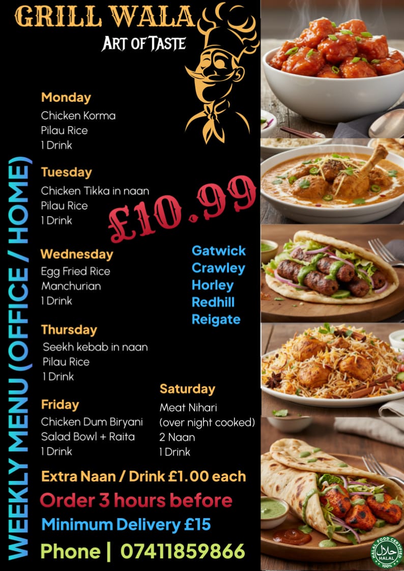 Weekly Menu (Office/Home)