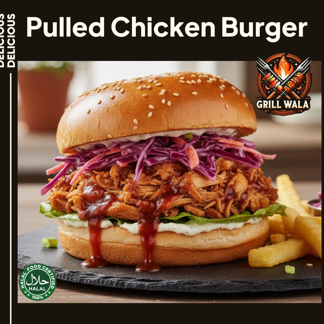 Pulled Chicked Burger